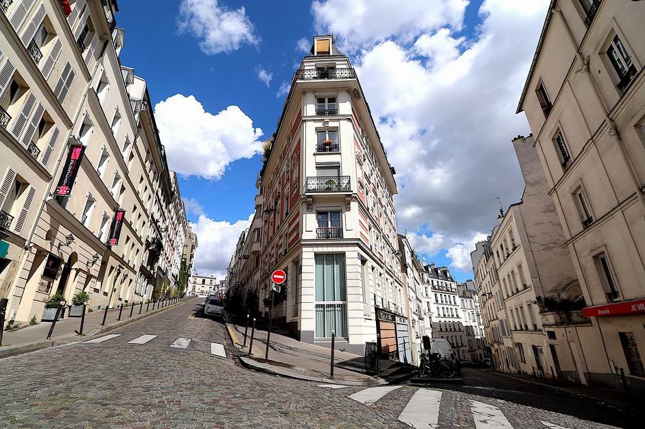 Montmartre negyed Párizs