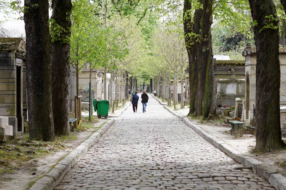 Pére Lachaise temető Párizs